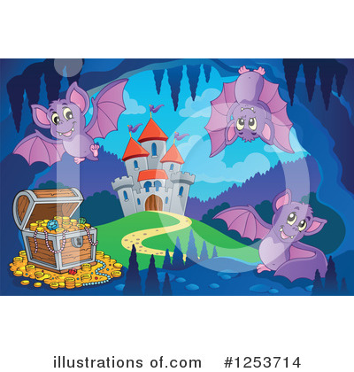 Royalty-Free (RF) Castle Clipart Illustration by visekart - Stock Sample #1253714