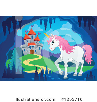 Royalty-Free (RF) Castle Clipart Illustration by visekart - Stock Sample #1253716
