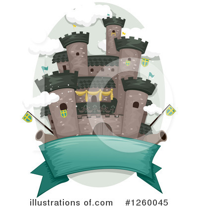 Royalty-Free (RF) Castle Clipart Illustration by BNP Design Studio - Stock Sample #1260045