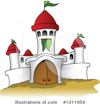 Royalty-Free (RF) Castle Clipart Illustration by dero - Stock Sample #1311950