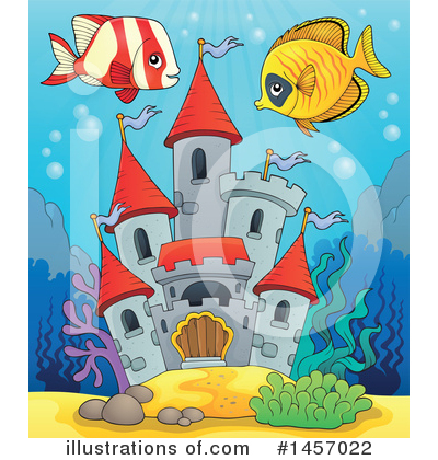 Royalty-Free (RF) Castle Clipart Illustration by visekart - Stock Sample #1457022