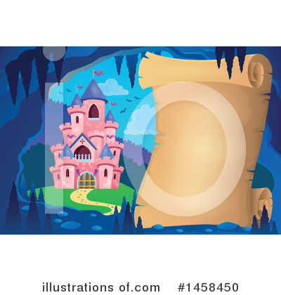 Royalty-Free (RF) Castle Clipart Illustration by visekart - Stock Sample #1458450