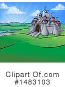 Castle Clipart #1483103 by AtStockIllustration