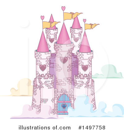 Royalty-Free (RF) Castle Clipart Illustration by Pushkin - Stock Sample #1497758