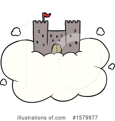 Royalty-Free (RF) Castle Clipart Illustration by lineartestpilot - Stock Sample #1579977