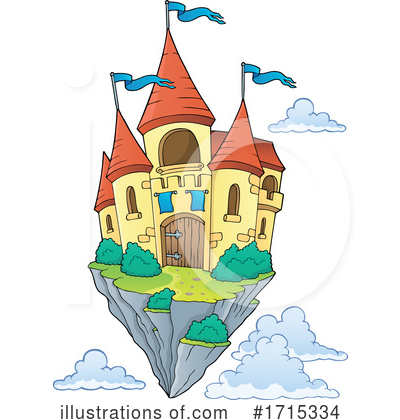 Royalty-Free (RF) Castle Clipart Illustration by visekart - Stock Sample #1715334