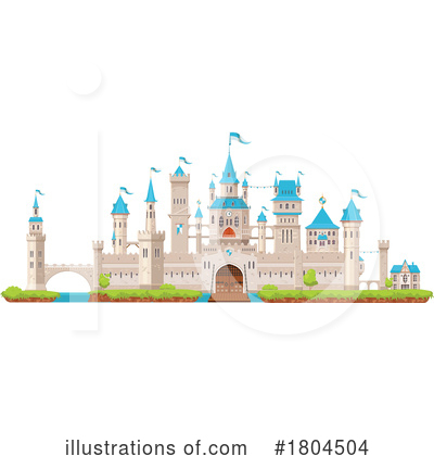 Castle Clipart #1804504 by Vector Tradition SM