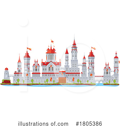 Castle Clipart #1805386 by Vector Tradition SM