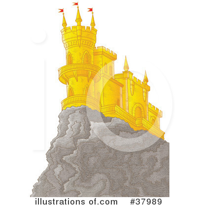 Royalty-Free (RF) Castle Clipart Illustration by Alex Bannykh - Stock Sample #37989