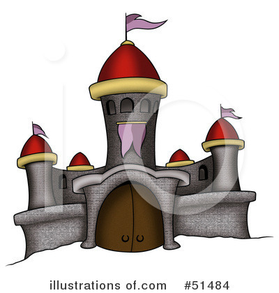 Royalty-Free (RF) Castle Clipart Illustration by dero - Stock Sample #51484