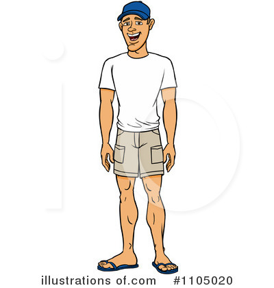 Royalty-Free (RF) Casual Clipart Illustration by Cartoon Solutions - Stock Sample #1105020