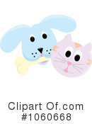 Cat And Dog Clipart #1060668 by Pams Clipart