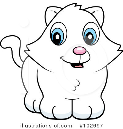 Kitten Clipart #102697 by Cory Thoman