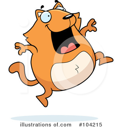 Royalty-Free (RF) Cat Clipart Illustration by Cory Thoman - Stock Sample #104215