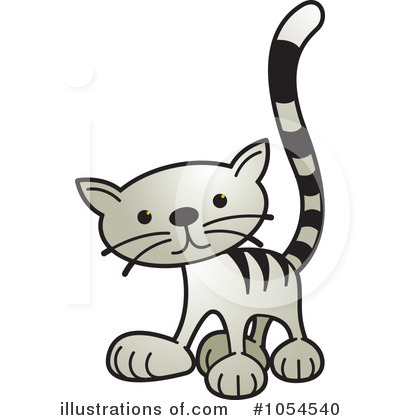 Royalty-Free (RF) Cat Clipart Illustration by Lal Perera - Stock Sample #1054540