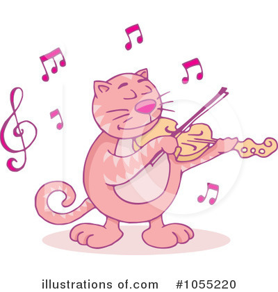 Royalty-Free (RF) Cat Clipart Illustration by Any Vector - Stock Sample #1055220
