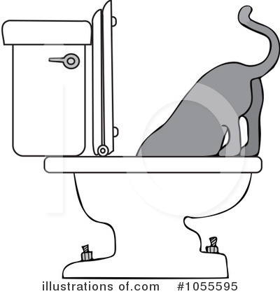 Royalty-Free (RF) Cat Clipart Illustration by djart - Stock Sample #1055595