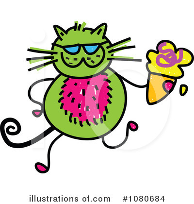 Royalty-Free (RF) Cat Clipart Illustration by Prawny - Stock Sample #1080684