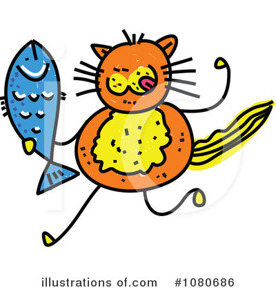 Royalty-Free (RF) Cat Clipart Illustration by Prawny - Stock Sample #1080686