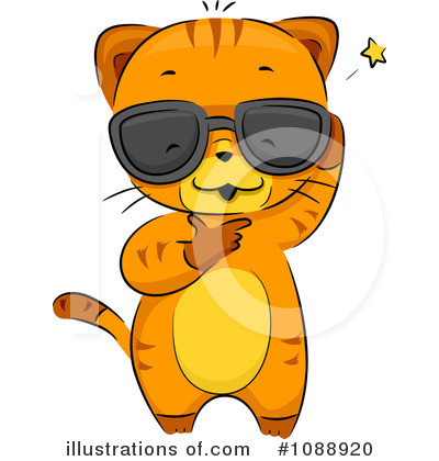 Royalty-Free (RF) Cat Clipart Illustration by BNP Design Studio - Stock Sample #1088920