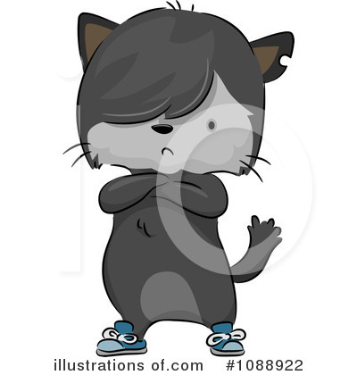 Royalty-Free (RF) Cat Clipart Illustration by BNP Design Studio - Stock Sample #1088922