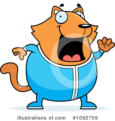 Royalty-Free (RF) Cat Clipart Illustration by Cory Thoman - Stock Sample #1092759