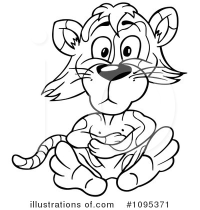 Royalty-Free (RF) Cat Clipart Illustration by dero - Stock Sample #1095371