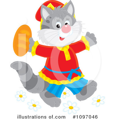 Royalty-Free (RF) Cat Clipart Illustration by Alex Bannykh - Stock Sample #1097046