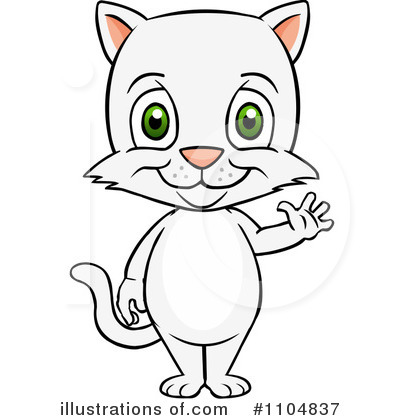 Royalty-Free (RF) Cat Clipart Illustration by Cartoon Solutions - Stock Sample #1104837