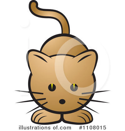 Cat Clipart #1108015 by Lal Perera