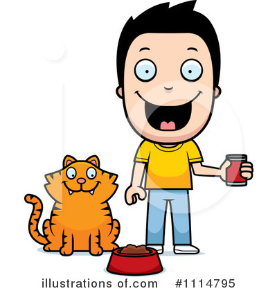 Royalty-Free (RF) Cat Clipart Illustration by Cory Thoman - Stock Sample #1114795