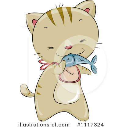 Royalty-Free (RF) Cat Clipart Illustration by BNP Design Studio - Stock Sample #1117324
