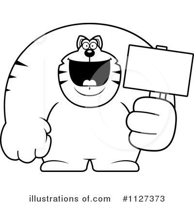 Royalty-Free (RF) Cat Clipart Illustration by Cory Thoman - Stock Sample #1127373