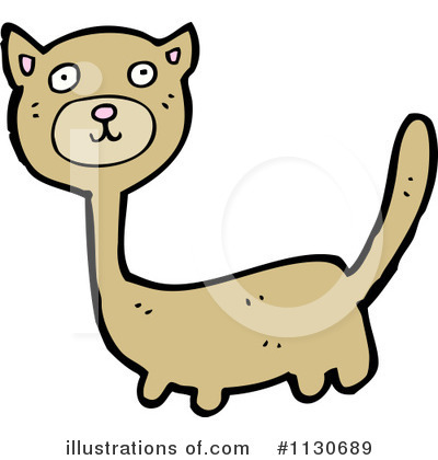 Royalty-Free (RF) Cat Clipart Illustration by lineartestpilot - Stock Sample #1130689
