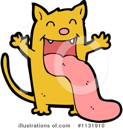 Royalty-Free (RF) Cat Clipart Illustration by lineartestpilot - Stock Sample #1131910