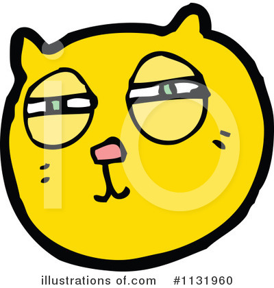 Cat Face Clipart #1131960 by lineartestpilot