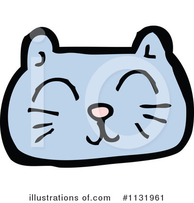 Cat Face Clipart #1131961 by lineartestpilot