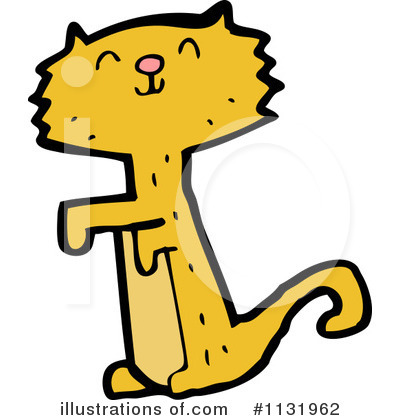 Royalty-Free (RF) Cat Clipart Illustration by lineartestpilot - Stock Sample #1131962