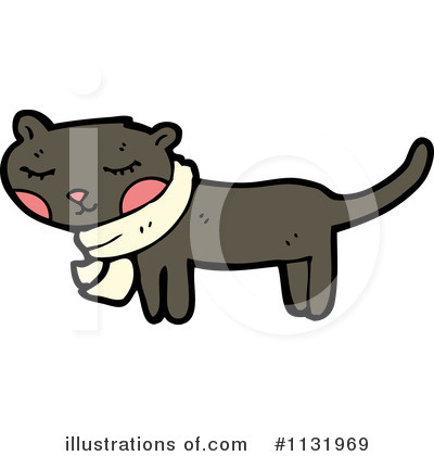 Royalty-Free (RF) Cat Clipart Illustration by lineartestpilot - Stock Sample #1131969
