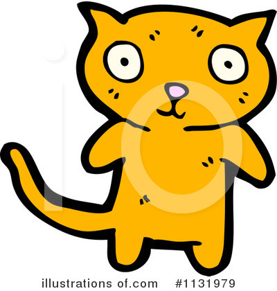 Royalty-Free (RF) Cat Clipart Illustration by lineartestpilot - Stock Sample #1131979