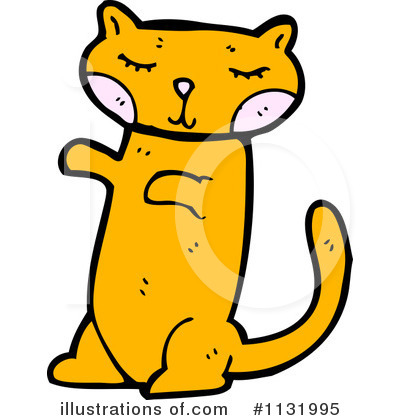 Royalty-Free (RF) Cat Clipart Illustration by lineartestpilot - Stock Sample #1131995