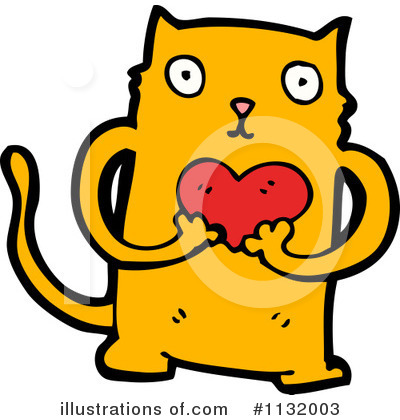Royalty-Free (RF) Cat Clipart Illustration by lineartestpilot - Stock Sample #1132003