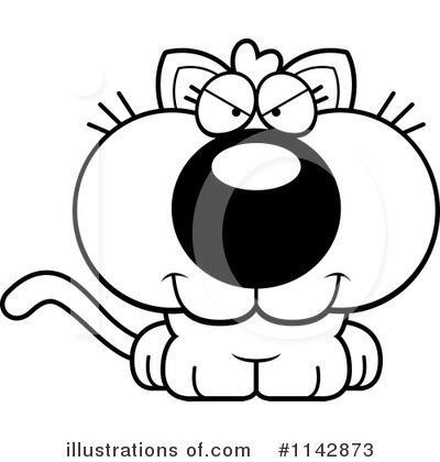 Royalty-Free (RF) Cat Clipart Illustration by Cory Thoman - Stock Sample #1142873