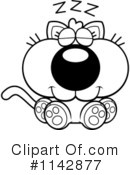 Cat Clipart #1142877 by Cory Thoman
