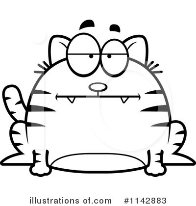 Royalty-Free (RF) Cat Clipart Illustration by Cory Thoman - Stock Sample #1142883