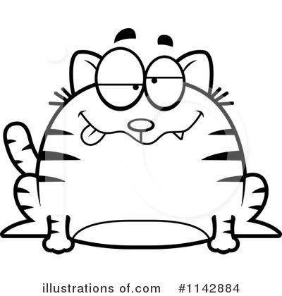 Royalty-Free (RF) Cat Clipart Illustration by Cory Thoman - Stock Sample #1142884