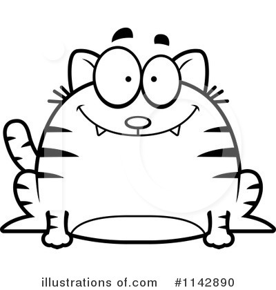 Royalty-Free (RF) Cat Clipart Illustration by Cory Thoman - Stock Sample #1142890
