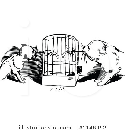 Bird Cage Clipart #1146992 by Prawny Vintage