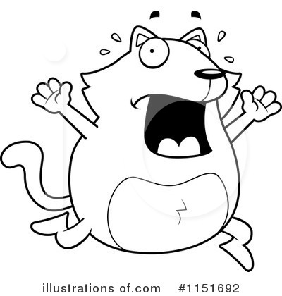 Royalty-Free (RF) Cat Clipart Illustration by Cory Thoman - Stock Sample #1151692