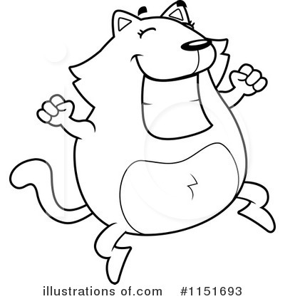 Royalty-Free (RF) Cat Clipart Illustration by Cory Thoman - Stock Sample #1151693